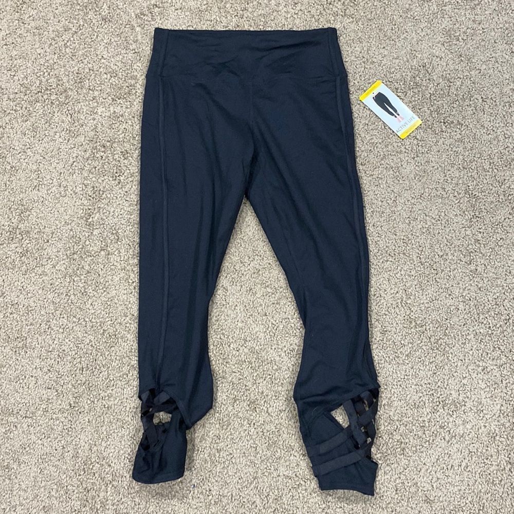 Active Life Lattice Activewear Leggings Size Medium